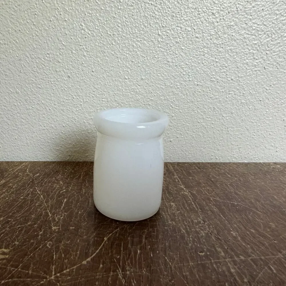 Vintage Milk Glass Tooth Pick Toothpick‎ match Holder